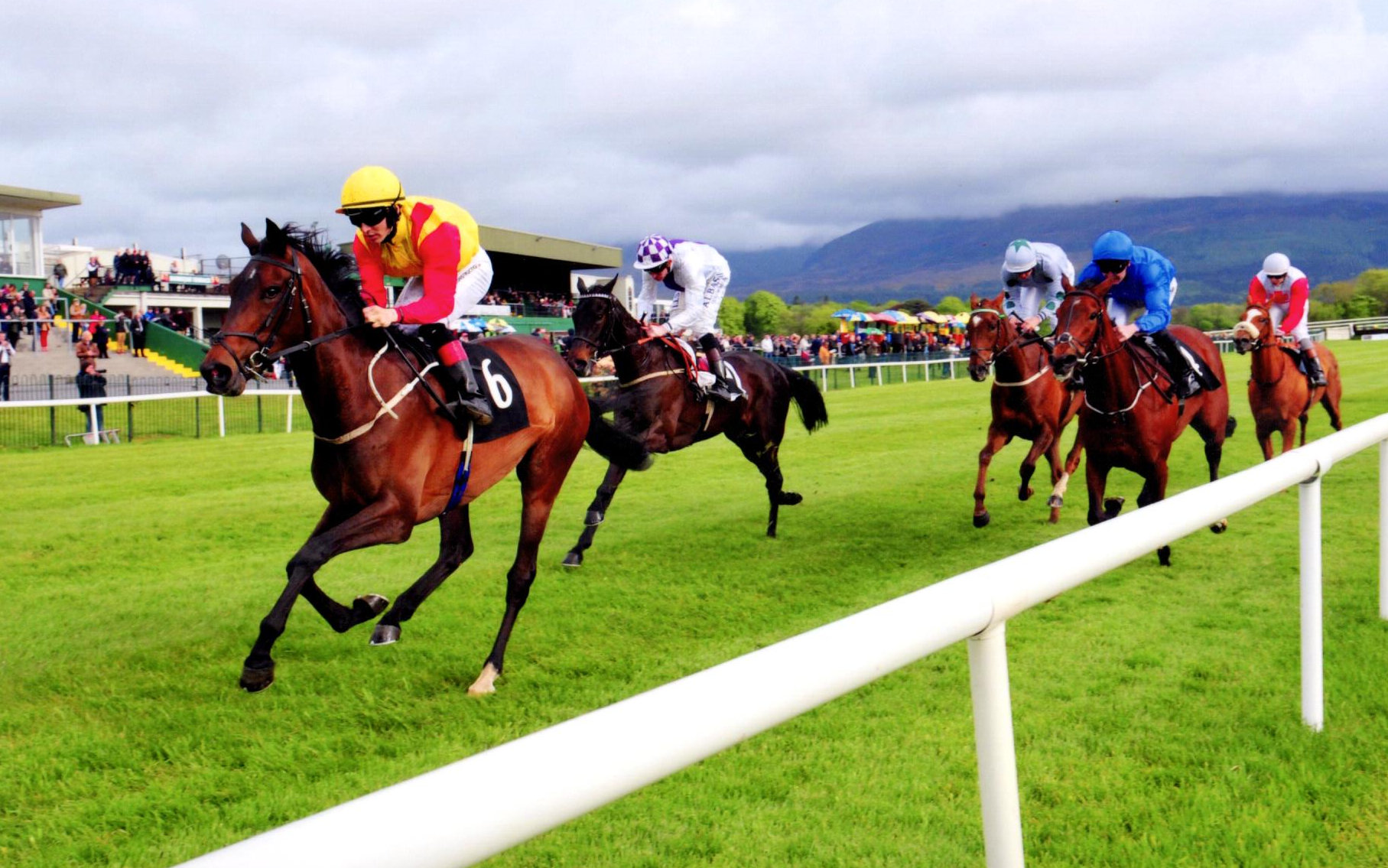 ESPERE in the colours of Anamoine Ltd wins the fillies maiden at Killarney, 15th May 2018